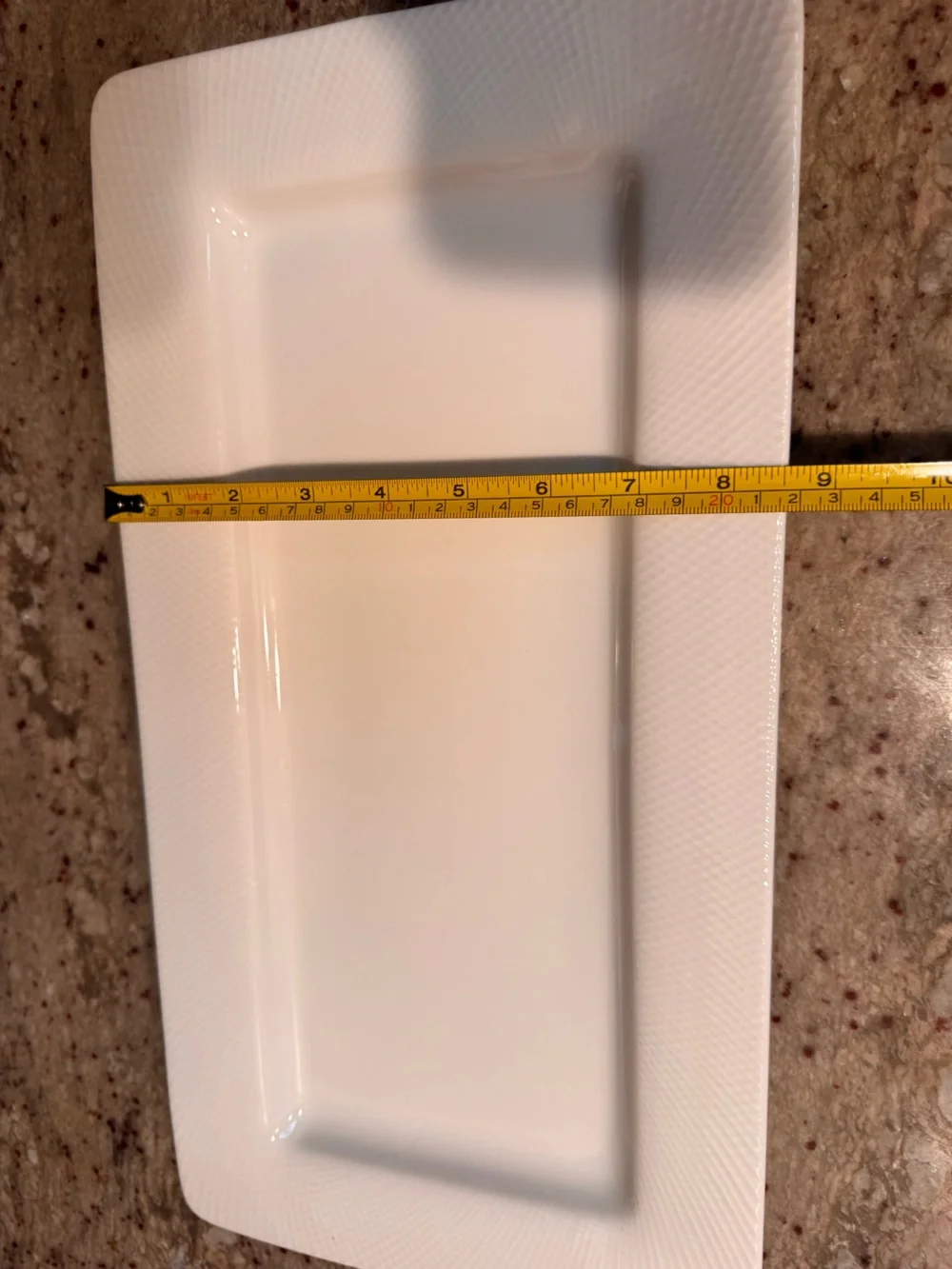 Pottery Barn Textured Large Sandwich Tray